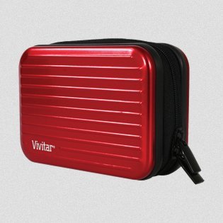 Vivitar Aluminium Case - Red