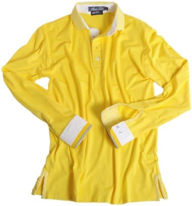 Alial Fital Men's In the Zone Long Sleeve Polo L Yellow