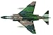 McDonnell Douglas F-4C Phantom diecast 1:100 model (Amercom SL-30)