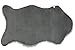 Nouvelle Legende Faux Fur Sheepskin Rug Single, Soft, Plush, Premium High-Pile Accent Rug for Bedrooms, Hallways & Living Spaces, Warm & Cozy, Faux Leather Backing, Easy Care, 23
