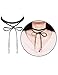 Mudder 4 Pieces Long Chain Black Velvet PU Leather Choker Necklace Stretch Tattoo Tassel Necklaces Set