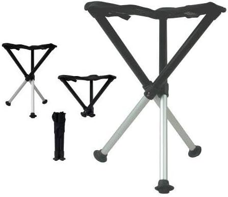 Walkstool Comfort Three Legged Walk Stool-Black, 75 cm