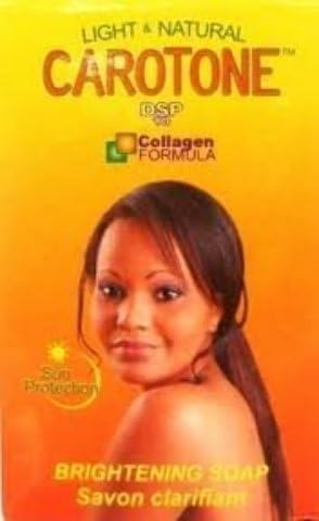 Carotone Brightening Soap [48 Pieces] Product Description: Light And Natural Carotone Dsp Collagen Formula Brightening Soap 190G Beauty Brand Product Effective At Removing Dark Spots Large Size For Long Lasting Use Ct-1