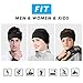 WMINHUI Fleece Ear Warmers/Muffs Headband for Men & Women & Kids Perfect for Cycling Skiing Workout Yoga Running & Riding Motorcycle in Winter - Stay Warm & Performance Stretch
