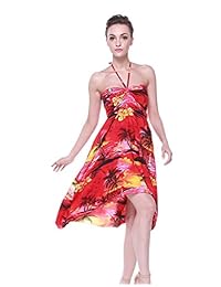 Hawaii Hangover Vestido de mariposa para mujer, diseño floral