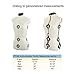 Adjustable Mannequin Dress Form with Tri-Pod Stand, 13 Dials Pinnable Female Torso Body for Sewing, Dressmakers Up to 69 Inch Shoulder Height (Small)