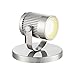 Pro Track Downey Mini Uplighting Indoor Accent Spot-Light LED Adjustable Directional Floor Plant Home Decorative Art Desk Picture Table Living Room Interior Brushed Nickel Finish 2 3/4