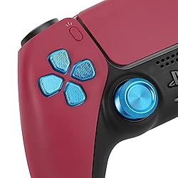 TOMSIN Metal Buttons Replacement Kit for PS5