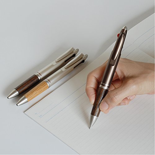 Uni-ball Pure malt Jet multi-function dark brown MSXE-100507DB
