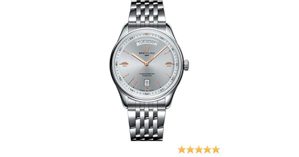 BREITLING Premier Automatic Day \u0026 Date 40 A45340211G1P2 | Geneve Company