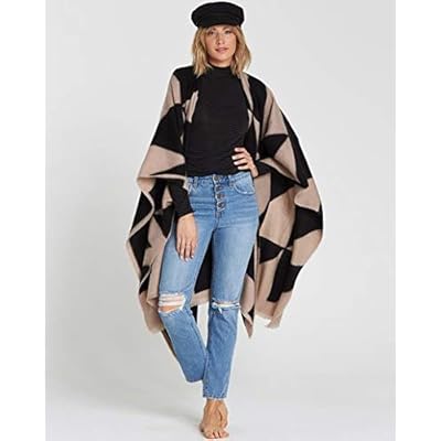 Billabong Women's Beachy Nights Wrap Poncho Wrap Billabong Women's Beachy Nights Wrap Poncho Wrap