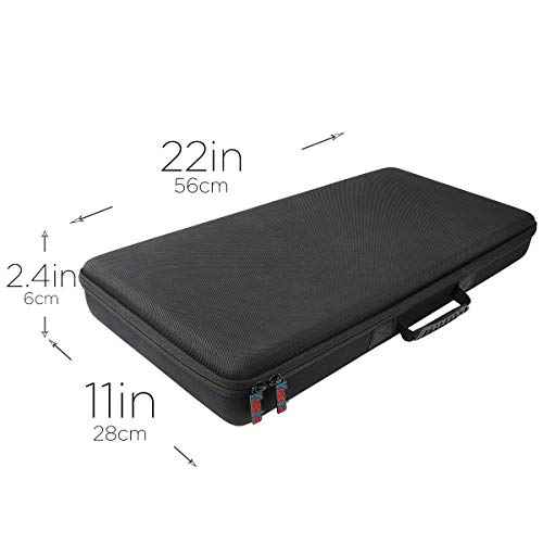 Khanka Hard Travel Case Replacement For Numark Mixtrack Platinum FX/Pro