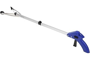 Yinhing Grabber Reacher Tool Foldable Litter Picker Arm Extension Versatile Trash Pick Up Claw with Ergonomic Handle for Effo