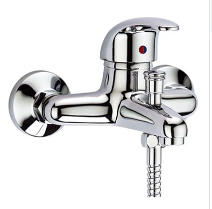 Aquieen WM Stone Brass Single Lever Wall Mixer (Silver)