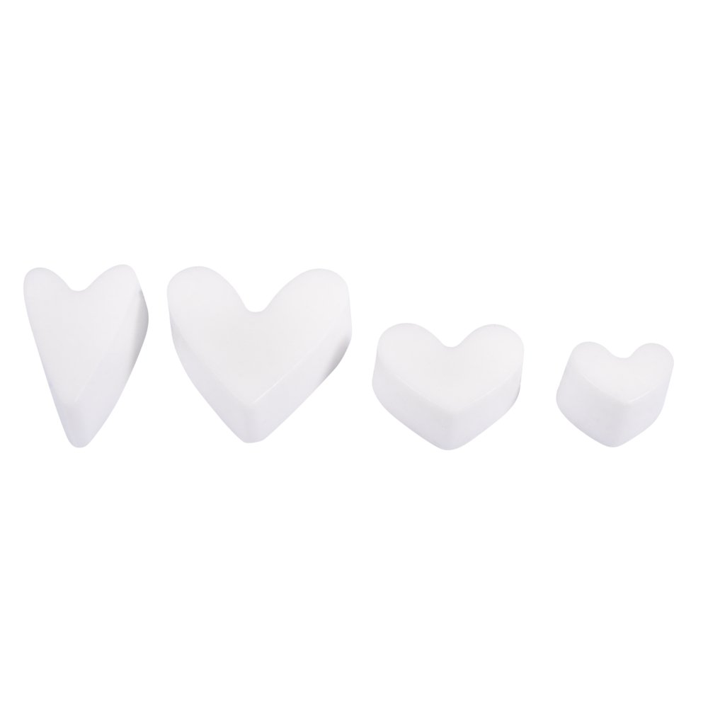 RAYHER HOBBY 34231000 Soap Mold: Depth 3 cm, 4 Pieces, Plastic Case â€“ Xmas, Birthday Novelty Gift, Plastic, White, 35 x 10 x 3.5 cm — image 1