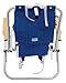 Rio Gear Deluxe Aluminum 4-Position Backpack Chair with Large Storage Pouch