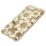 Kate Spade Hollyhock Gold Stripe Rhinestone I Phone Case 6/6s/7/8 Plus