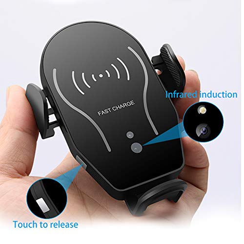 image for BLIENCE Car Phone Mount Stand Air Vent Auto Clamping Cell Phone Holder