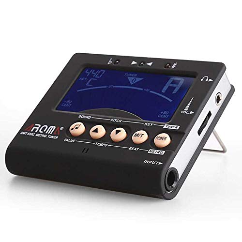 Aroma AMT-550C wind instruments digital tuner metronome 3 in 1 for Sax, Clarinet, Flute, Woodwind