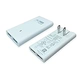 PuiZhak 15.5W Portable Universal USB Slim Charger Dual 2.0 USB Ports with Foldable Plug Wall Mount Charger Adapter Compatible for All USB Charging Devices