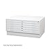 Safco Products Flat File Closed Base for 5-Drawer 4994WHR Flat File, Sold Separately, White