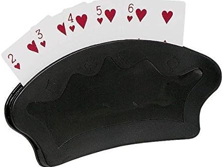 Fan Shape Free Standing Playing Card Holders (Set of Two)