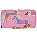 Wildkin Kids Microfiber Nap Mat – Soft Sleep Mat with Pillow, Ideal for School & Travel - Horses