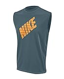 Nike Men's Gulf Logo Sleeveless Hydro Rash Guard