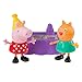 Zoofy International Peppa Pig - Peppa & Candy Cat Birthday Party Play Set