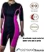 SISYAMA Neoprene Sauna Sweat Workout Weight Loss Hot Suit Women Pink (X-Large)