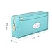 SAMAZ Students Super Large Capacity Canvas Pencil Case Pen Bag Pouch Stationary Case Makeup Cosmetic Bag (Random Color-1 Pack)