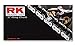RK Racing Chain GB525XSO-114 (525 Series) Gold 114 Link High Performance Street and Off-Road RX-Ring Chain with Connecting Link