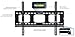 Mount-It! Low Profile Fixed TV Wall Mount Bracket for 32, 34, 37, 39, 40, 42, 47, 48, 49, 50, 52, 55, 60 Inch Flat Screen TVs, Ultra Slim Design with 175 Lbs Capacity Max VESA 750x450 6 ft HDMI cable