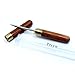Terya Portable Wood Ice Pick with Cover Ice Tool Kitchen Tool (Rosewood)