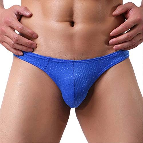 Mens Sexy Mesh Briefs Soft Breathable Underpants Bikinis Panties Solid Color Undies Summer Slip