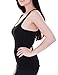 Caramel Cantina 3 Pack Juniors Cotton Racerback Tank top (Medium, Blk/Greys)