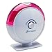PureGuardian H1010P 14-Hour Ultrasonic Cool Mist Humidifier, Table Top, Pink with Kids Decals