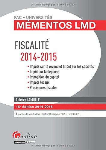 Fiscalité 2014-2015