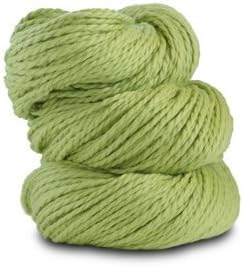 Blue Sky Alpacas Organic Cotton Yarn (Wasabi 639) Worsted 2-Ply Twist - 2 Pack