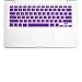TopCase Keyboard Silicone Skin Cover for Macbook 13-Inch 13.3-Inch (1st Generation/A1181) with TopCase Mouse Pad - Purple