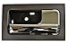 PT Auto Warehouse FO-2507MG-FR - Inside Interior Inner Door Handle, Shiny Gray Housing with Chrome Lever - for Power Locks, Passenger Side Front