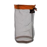 Ultra Light Mesh Stuff Sack Storage Bag for Tavel Camping Orange