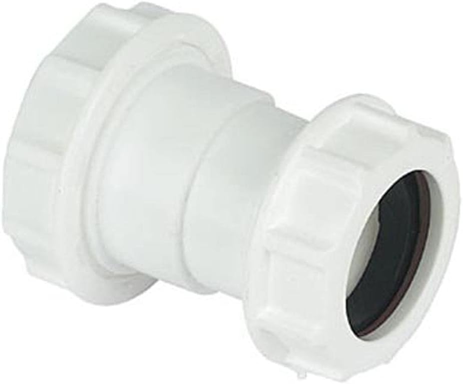 Merriway BH02918 Waste Compression Reducer 40mm to 32mm White