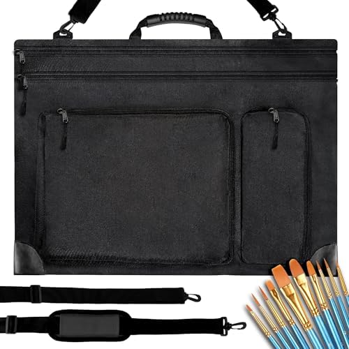 Amazon.com: JusArt Art Portfolio Bag, 20x26 Light Weight Portfolio