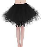 Wedtrend Women's 50s Vintage Petticoat Party Accessory Ballet Bubble Tutu (25 Colors)