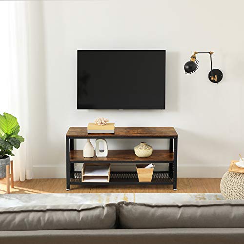 VASAGLE TV Stand for 43inch Televisions, Entertainment Center for