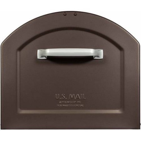 Architectural Mailboxes Centennial Large Capacity Post Mount Mailbox, Black (Rubbed Bronze) - Thumbnail 2
