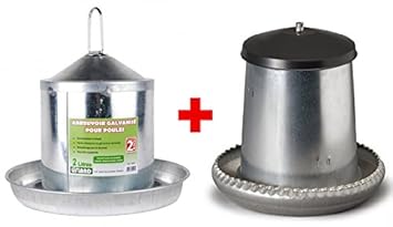 Elevage La Belle Caille Mangeoire à Trémie Métal 5 18 40 Kg Boutique De Vente En Ligne