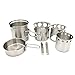 YOOAN Wood Stove Cooking Pot Set Camping Cookware Set Backpacking Stove Pot Set Lightweightthumb 1