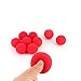 Yosoo 10Pcs Magic Sponge Ball 4.5cm Soft Red Close-Up Comedy Trick Props for Magicians Street Performance and Comedy Shows Professional Quality